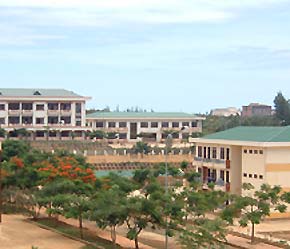 Một góc Khu công nghiệp Dung Quất.