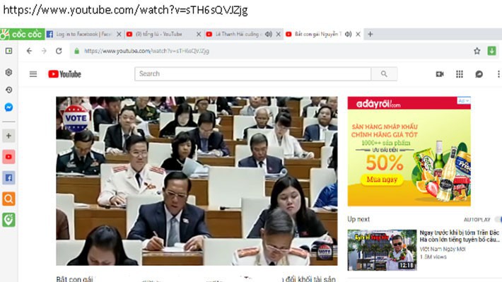 Quảng cáo của Adayroi bị gán vào các video có nội dung vi phạm pháp luật trên YouTube.