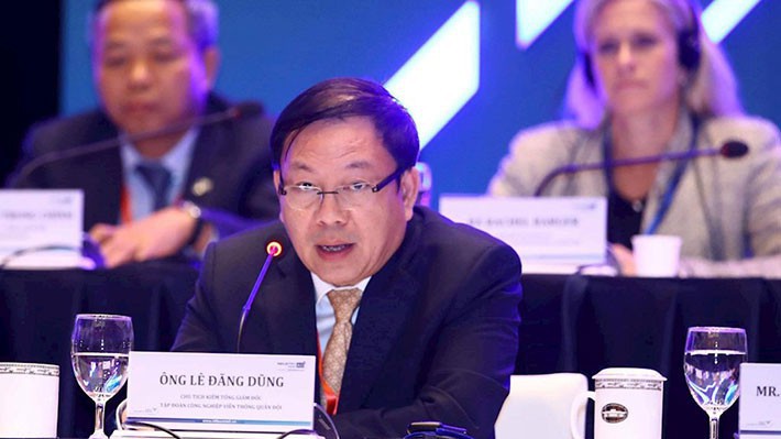 Ông Lê Đăng Dũng, Quyền Chủ tịch, Tổng giám đốc Tập đoàn Công nghiệp – Viễn thông Quân đội (Viettel).