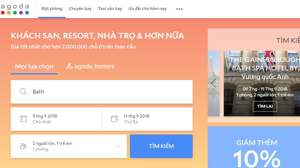 Thiết kế Website đặt phòng khách sạn  wwwagodacom  VietWebGroupVn   VietWebGroupVn
