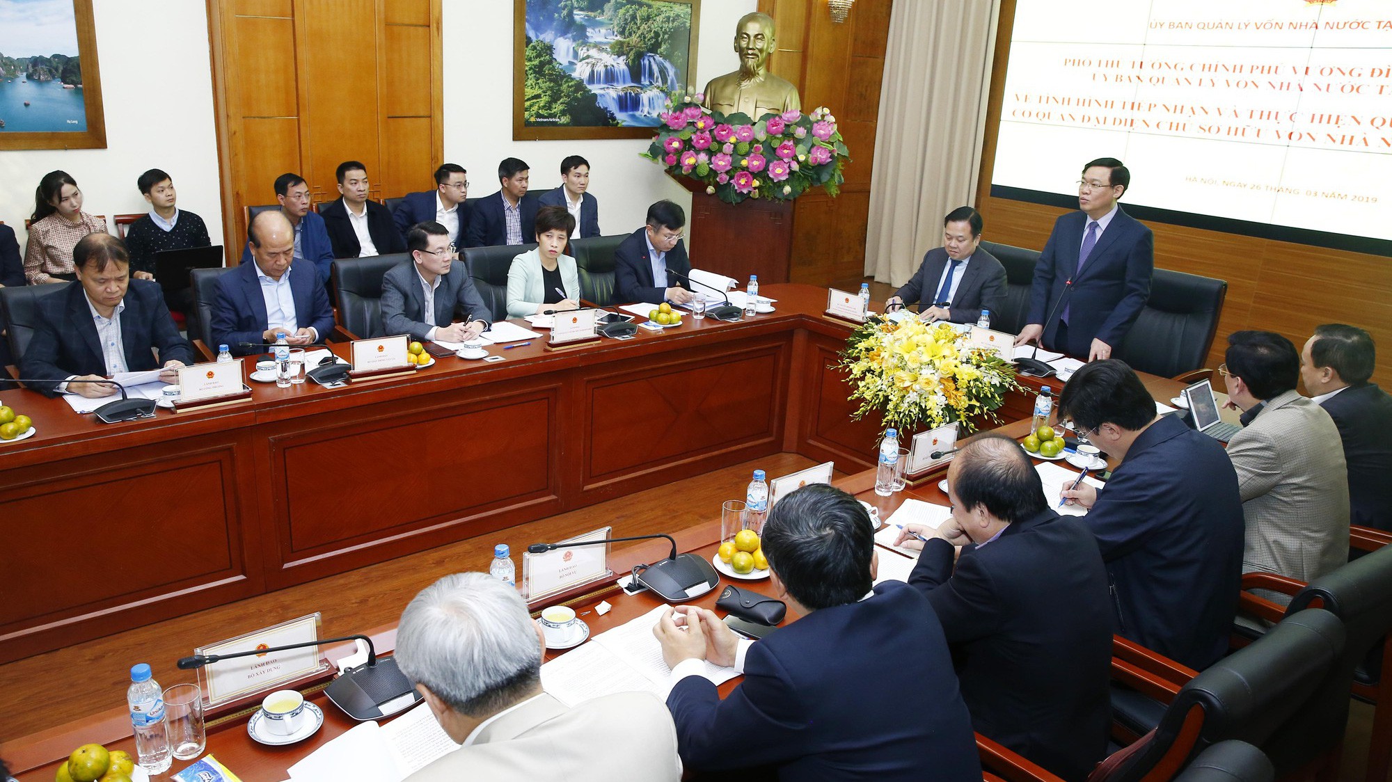 Phó thủ tướng cho rằng: Chức năng của Uỷ ban Quản lý vốn không phải là kinh doanh vốn mà là tổ chức, phát triển vốn nhà nước tại doanh nghiệp, không can thiệp vào hoạt động của doanh nghiệp.