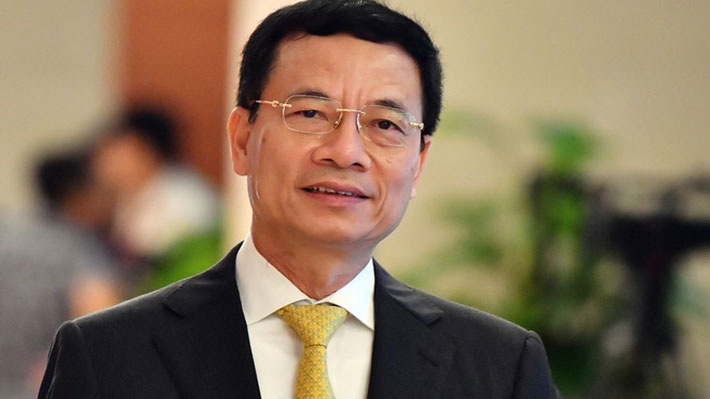 Bộ trưởng Bộ Thông tin và Truyền thông Nguyễn Mạnh Hùng.