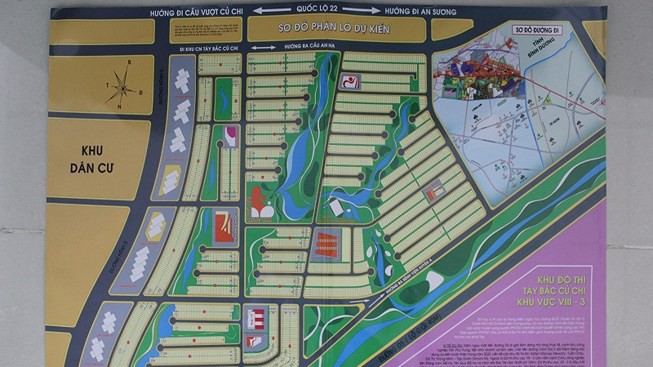 khu đô thị Tây Bắc Củ Chi Khu vực 8 - 3, có diện tích 97,58 ha, thuộc Khu đô thị Tây Bắc, xã Tân Phú Trung, huyện Củ Chi, thành phố Hồ Chí Minh. 