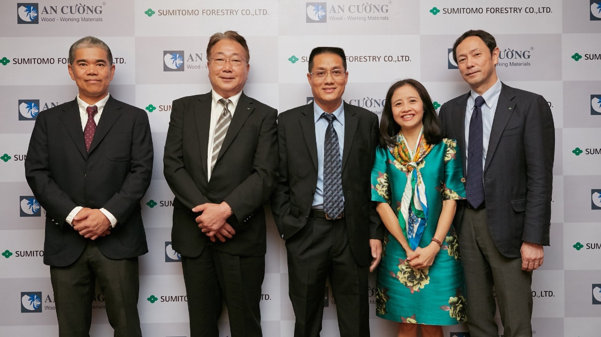 Tại sự kiện, ông Masami Kitahashi, CEO Tập đoàn Sumitomo Forestry tại Việt Nam đánh giá cao khả năng điều hành của An Cường trong việc phát triển doanh nghiệp theo đúng chuẩn mực quốc tế.