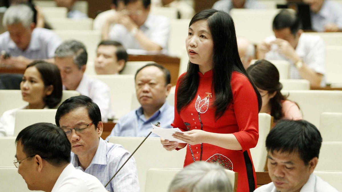 Phiên thảo luận về dự thảo Luật An ninh mạng đầu kỳ họp này.