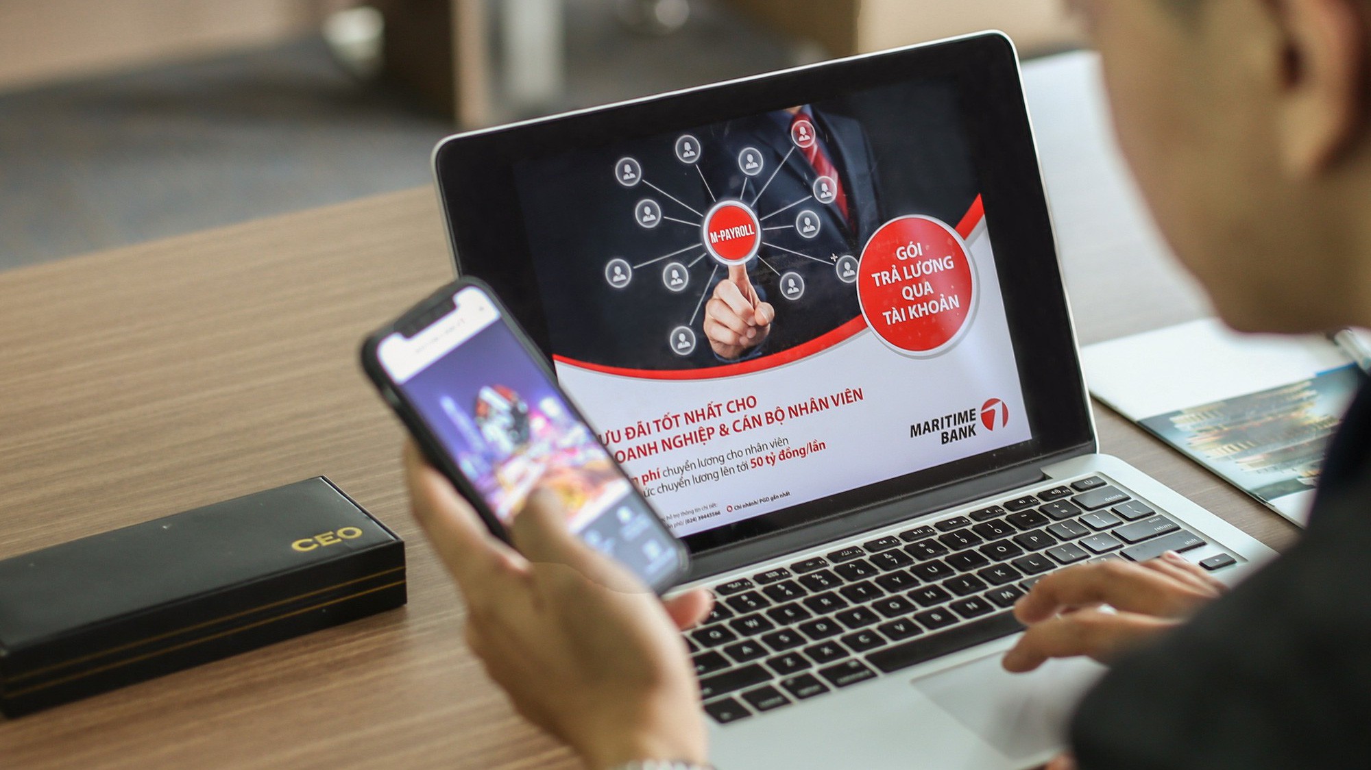 M-Payroll còn tặng quyền lợi bảo hiểm an sinh cá nhân cho toàn bộ cán bộ nhân viên của các doanh nghiệp.