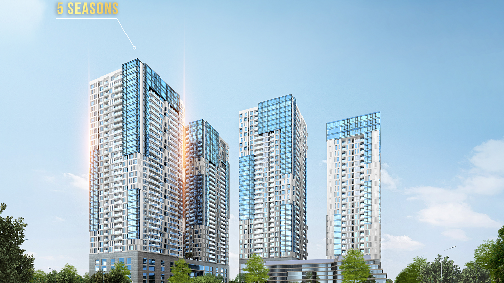 Chọn an cư tại 5 Seasons, cư dân còn được tận hưởng những tiện ích đạt tiêu chuẩn quốc tế.