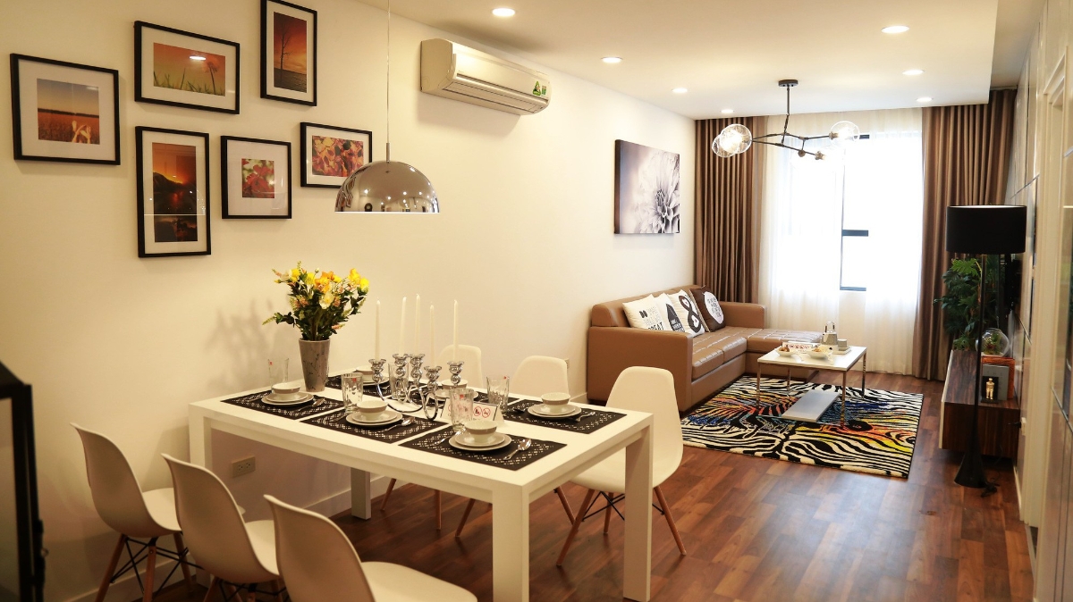 Smart Home chính là tiêu chuẩn tiện ích thông minh đến từng căn hộ với thiết kế căn hộ thông thoáng, đón nắng gió tự nhiên.