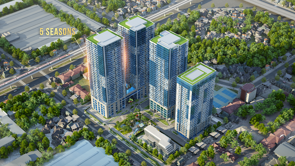 5 Seasons là sản phẩm căn hộ tiêu chuẩn khách sạn 5 sao thuộc tổ hợp TNR GoldSeasons số 47 Nguyễn Tuân, Hà Nội.