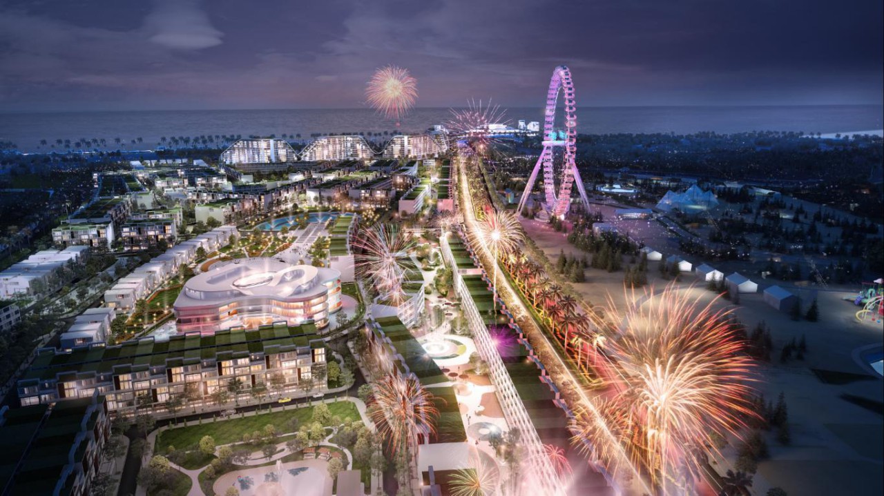 FLC Lux City Quy Nhơn về đêm.