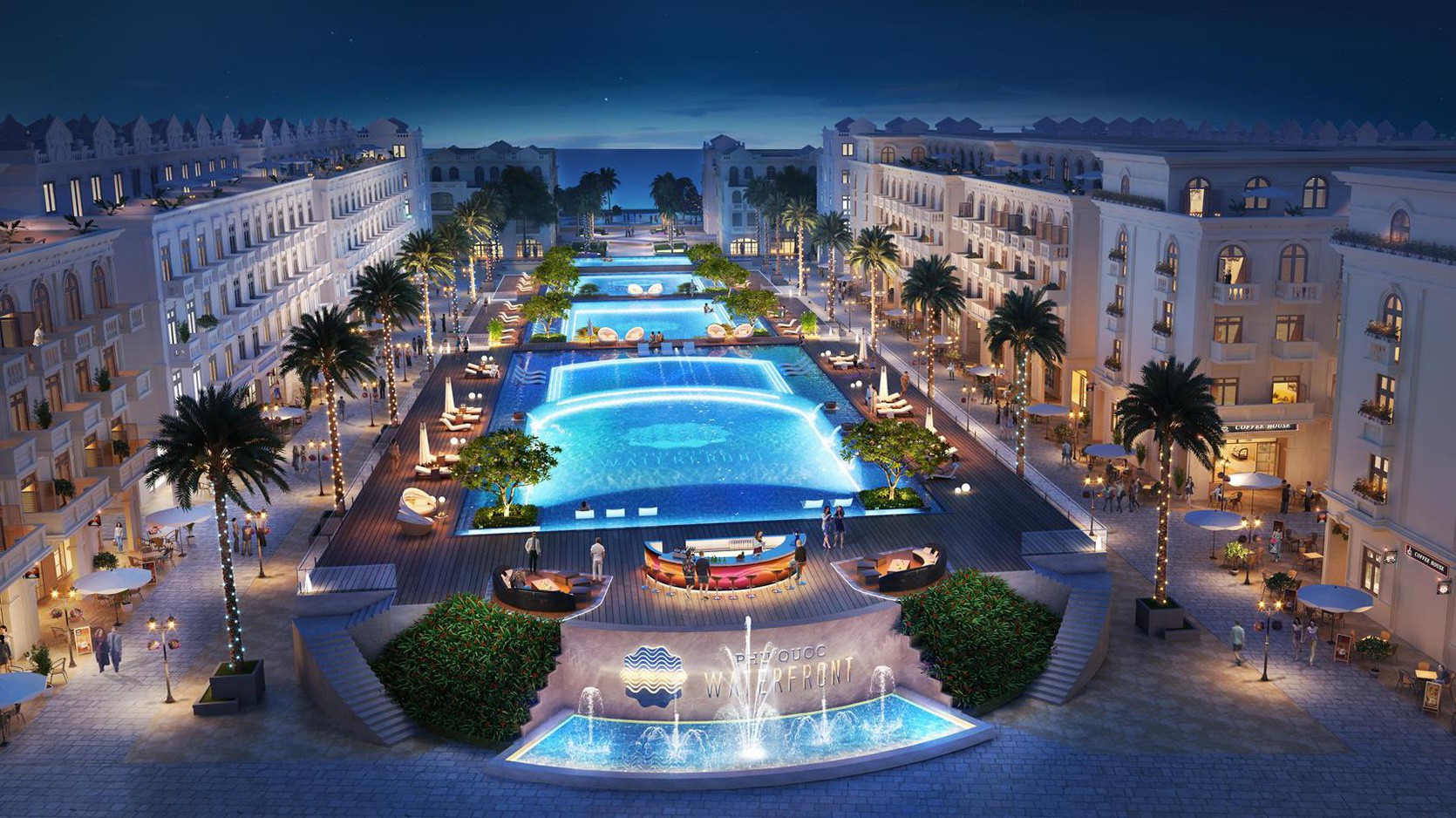 Boutique Hotels Phu Quoc Waterfront - Đạt giải thưởng 5 sao “Mixed - use Architecture” của Việt Nam (IPA - 2018).