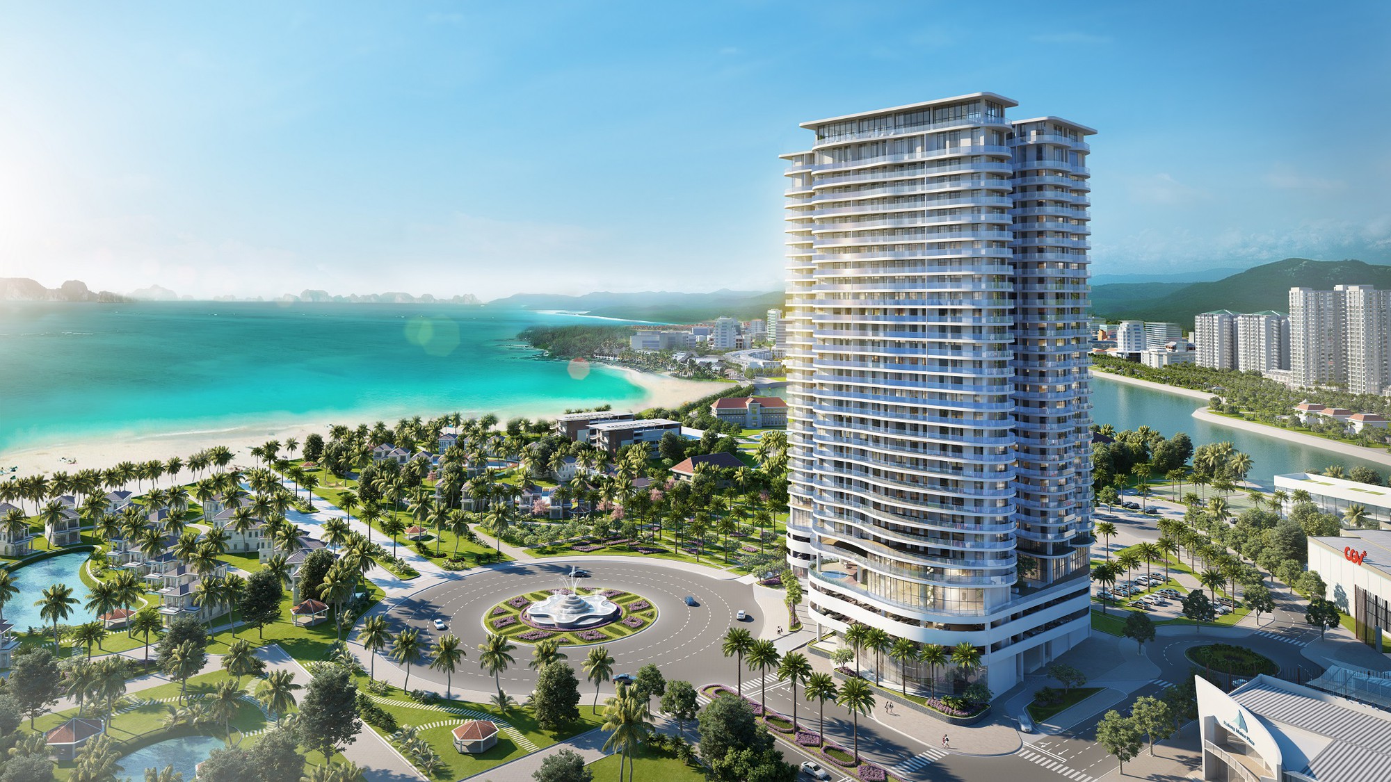 Phối cảnh dự án Citadines Marina Halong.