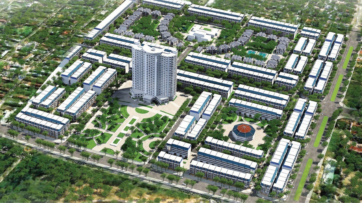 Phối cảnh tổng thể Khu đô thị FLC Legacy Kon Tum.