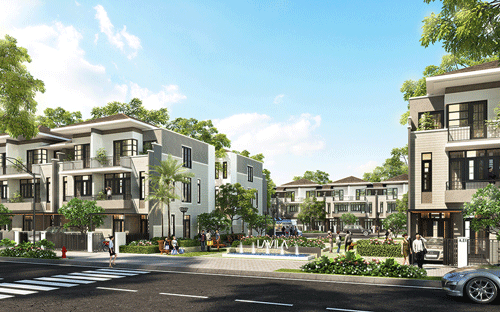 Dự án Lavila 2 có tổng diện tích: 16,4ha với 268 biệt thự phố vườn, diện tích 188 -&nbsp; 215m2 (1 trệt - 2 lầu).