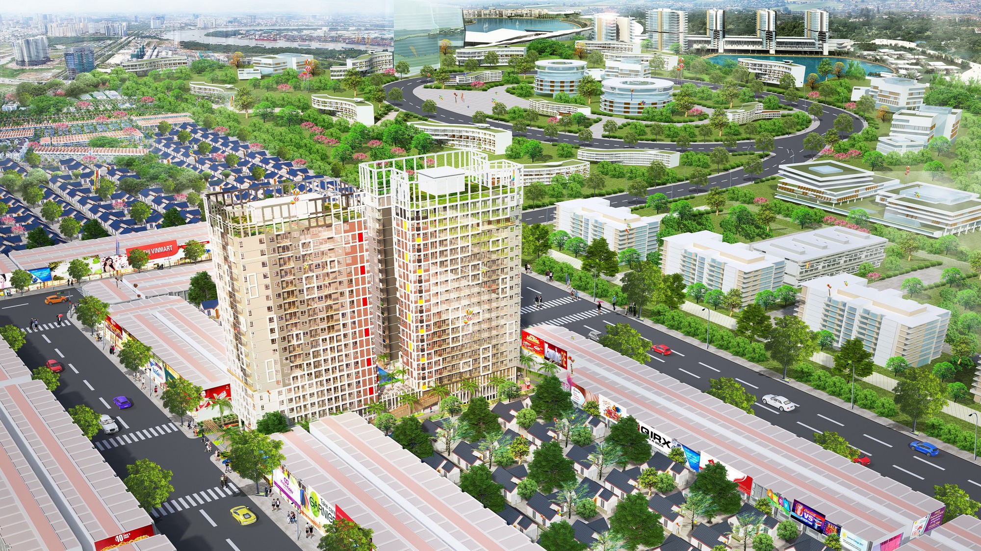 Được phát triển và phân phối độc quyền bởi Kim Oanh Real, The EastGate tọa lạc ngay hai mặt tiền đường Tân Lập và đường Vành đai Làng đại học Quốc gia Tp.HCM.