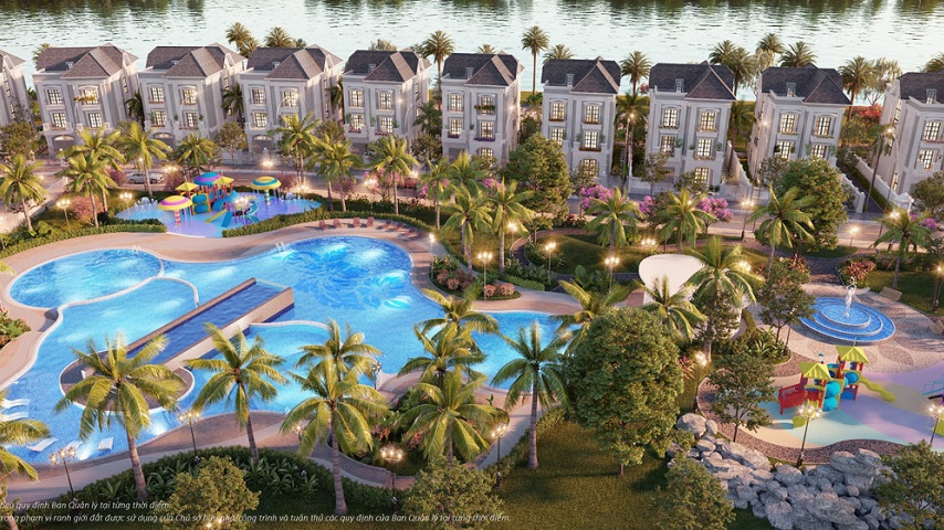 Vị trí đắt giá của 23 căn biệt thự The Manhattan Glory - Limited Edition.