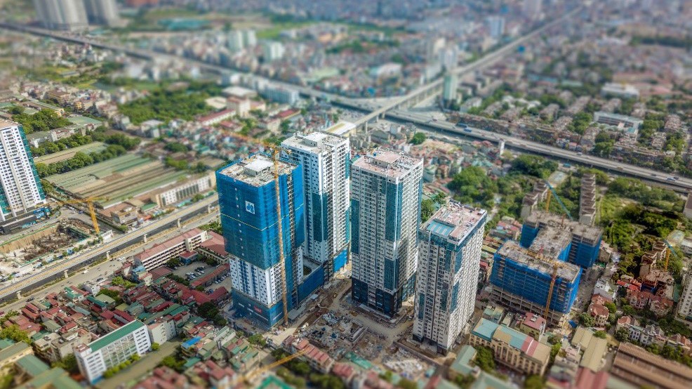 TNR GoldSeason đang được hoàn thiện để chào đón những cư dân đầu tiên.