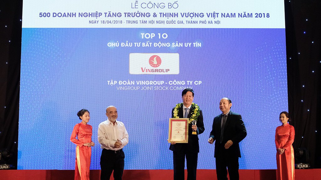 Mục tiêu của Vingroup là liên tục kiến tạo ra những sản phẩm bất động sản có chất lượng vượt trội, đem lại trải nghiệm sống theo tiêu chuẩn quốc tế cho khách hàng tại Việt Nam.