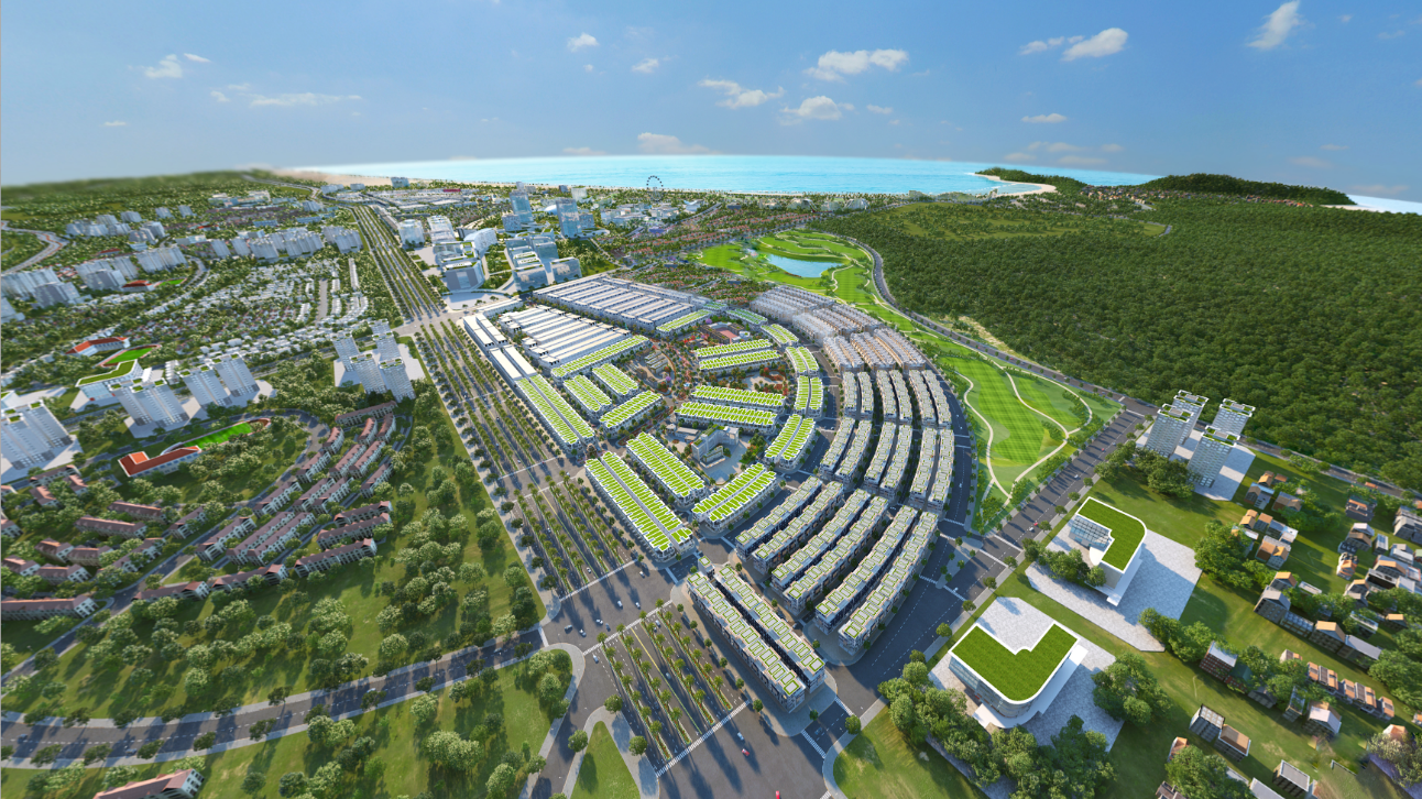 Điểm nhấn của Kỳ Co Gateway sở hữu vị trí đắc địa ngay trung tâm hành chính của khu kinh tế Nhơn Hội.