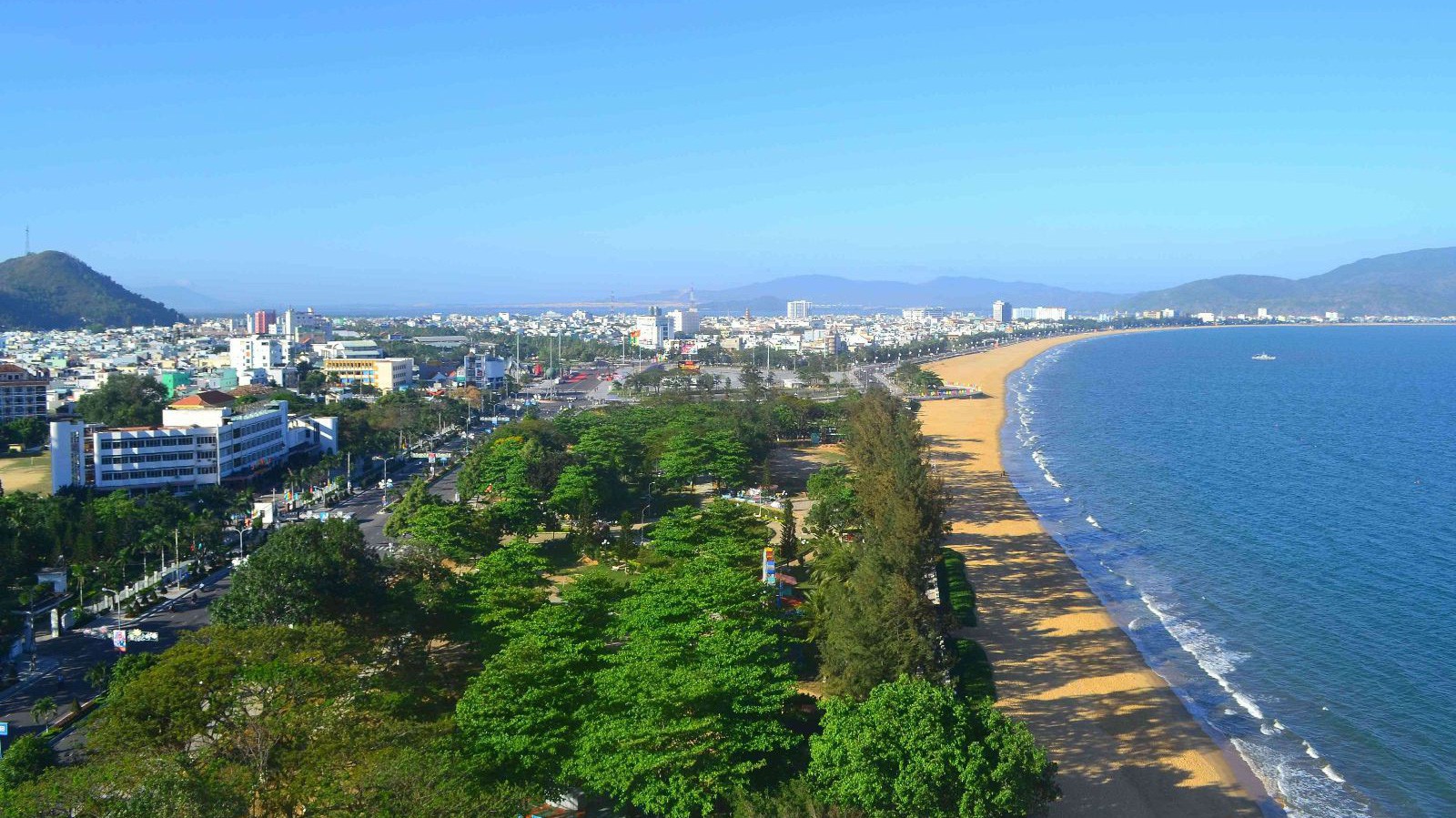 Một góc thành phố Quy Nhơn.