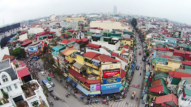 Quy hoạch nội đô lịch sử Hà Nội: Không gian xác lập chủ yếu các công trình thấp tầng - Ảnh: Hà Nội Mới. 