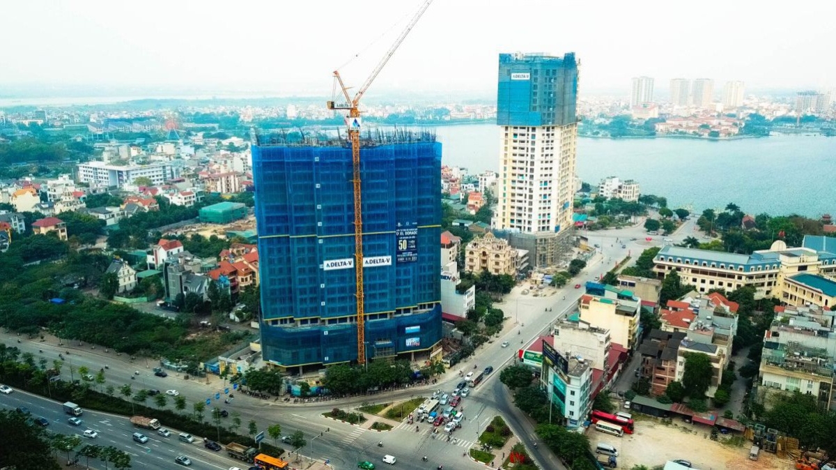 Tiến độ 2 tòa căn hộ D’. El Dorado I và D’. El Dorado II.