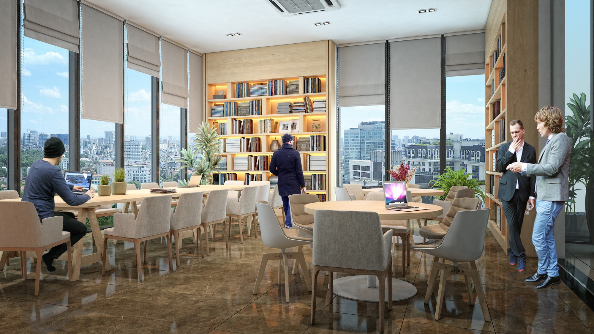 Nằm trong tổ hợp TNR Goldseason, mỗi căn hộ tại 5 Seasons được thiết kế đề cao tính ứng dụng cho chủ nhân, tối giản các chi tiết không cần thiết.