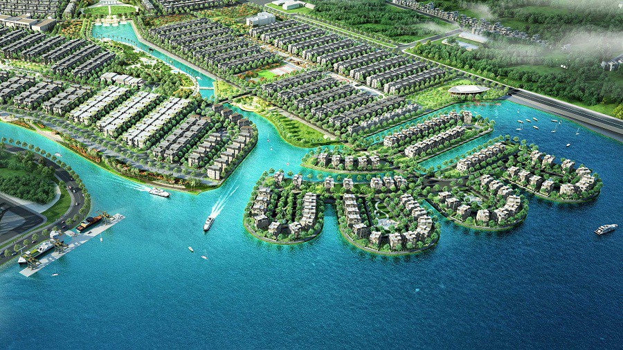 "Thành phố 5 sao thu nhỏ" đầu tiên tại Hải Phòng được coi như là biểu tượng của cuộc sống sang trọng, khi được thiết kế cảnh quan xây xanh cùng hệ thống tiện ích cao cấp.