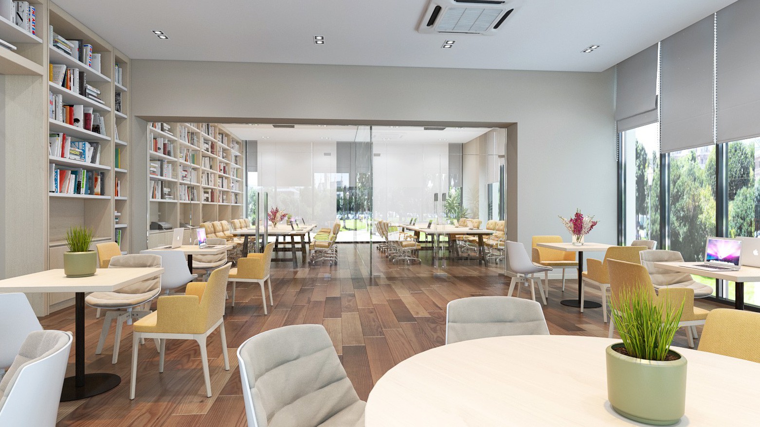 Các căn hộ tại TNR Goldmark City được thiết kế để đón ánh nắng, gió với tầm nhìn rộng mở.