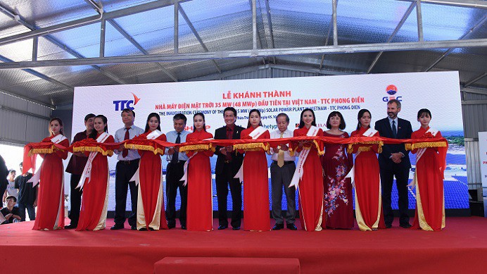 Sau 9 tháng thi công xây dựng và lắp đặt thiết bị, Nhà máy điện mặt trời TTC Phong Điền đã chính thức đi vào hoạt động và sẽ phát điện với sản lượng khoảng 60 triệu kWh/năm.