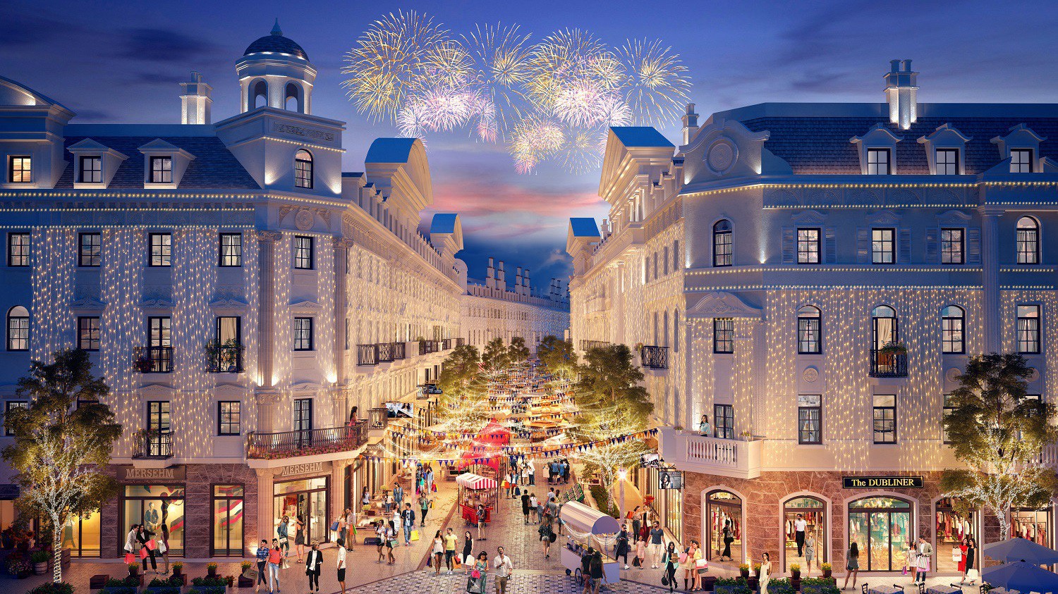 Tổ hợp nhà phố Thương mại Sun Plaza Grand World - Shophouse Europe sở hữu ưu thế hưởng trọn vẹn dòng khách khổng lồ ghé thăm Hạ Long mỗi năm.