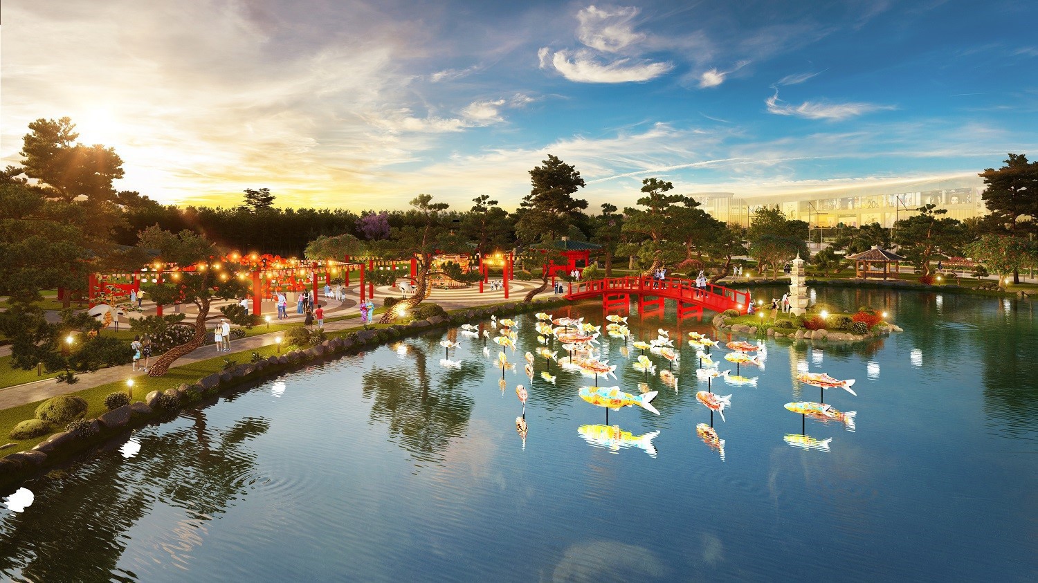 Vinhomes Smart City còn đặc biệt thu hút khách hàng bằng điểm nhấn Công viên Thể thao quy mô hàng đầu Đông Nam Á và hàng loạt tiện ích độc đáo khác.