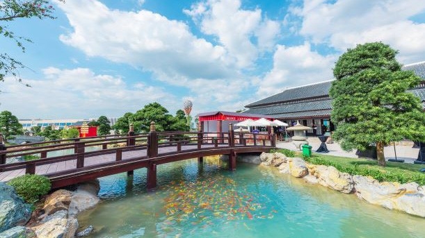 Tinh thần Nhật Bản được truyền tải đầy tinh tế trong các tiện ích của vườn Nhật.
