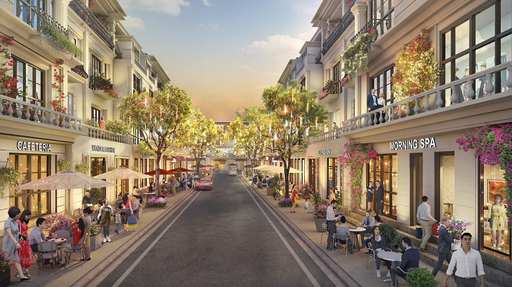 Tổ hợp nhà phố thương mại FLC Hilltop Shophouse.