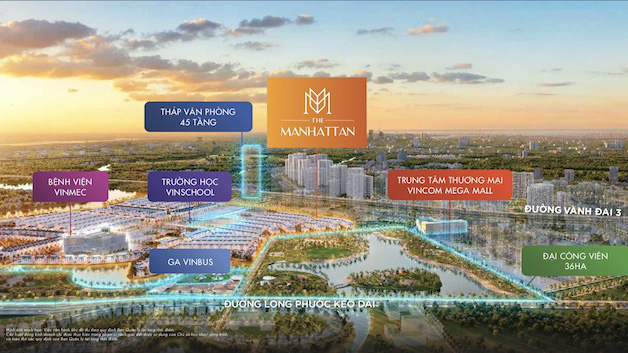 Sự đầu tư bài bản của hệ sinh thái Vingroup tại Vinhomes Grand Park góp phần thay đổi diện mạo đô thị, gia tăng tiện ích và không gian sinh thái cho thành phố Thủ Đức.