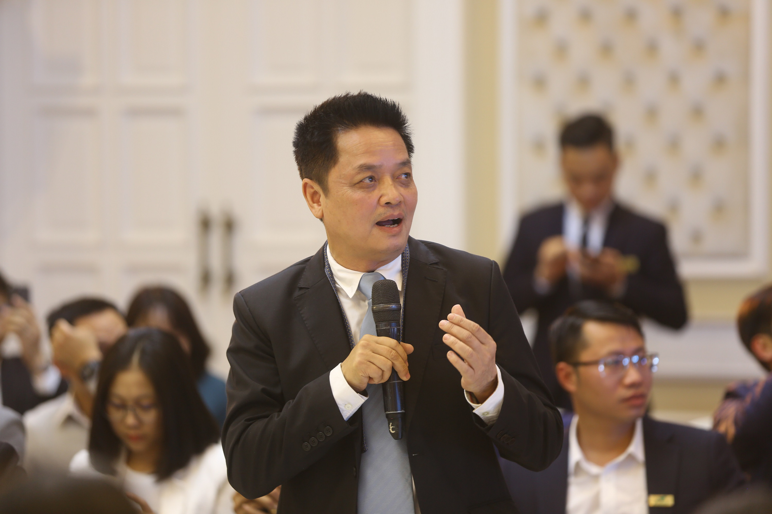 Chuyên gia kinh tế Nguyễn Đức Hưởng, nguyên Chủ tịch Hội đồng Quản trị LienVietPostBank.