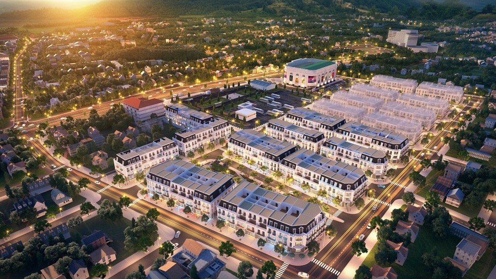 Dự án Golden Mark Shophouse Cẩm Phả còn tạo nên sức hút bởi chính sách "giá tầm trung, đất trung tâm".