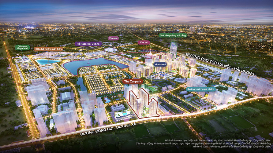 4 toà căn hộ The Zenpark toạ lạc tại tâm điểm giao thương của thành phố biển hồ sôi động.
