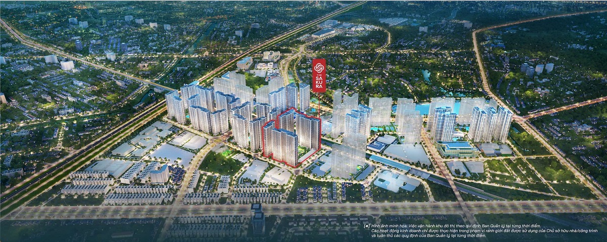 The Sakura hứa hẹn mang tới những chuẩn mực sống khác biệt đậm chất Nhật Bản.