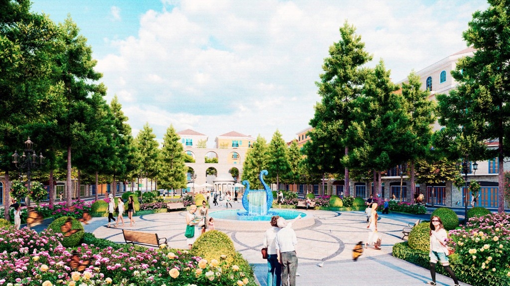 Sun Grand City New An Thoi với lối thiết kế không gian đô thị thông minh.