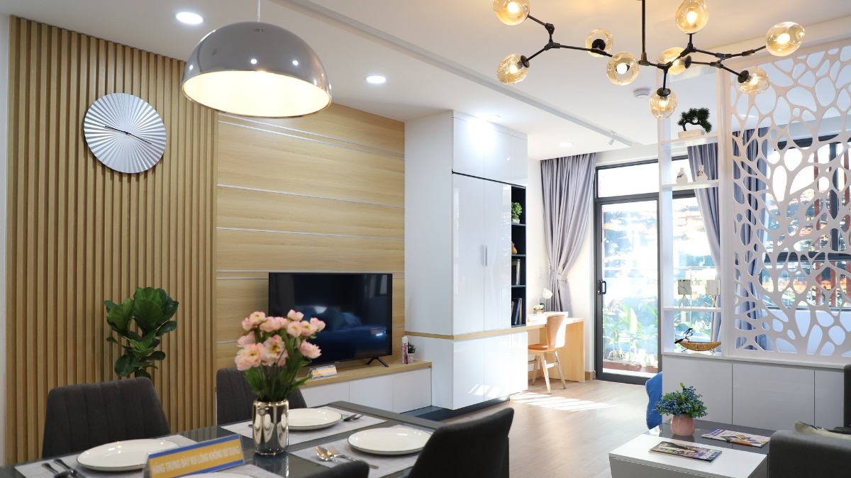 Tất cả các căn hộ The EastGate đều chỉ có 1 hoặc 2 phòng ngủ, đáp ứng nhu cầu của giới trẻ, những gia đình mới cưới.