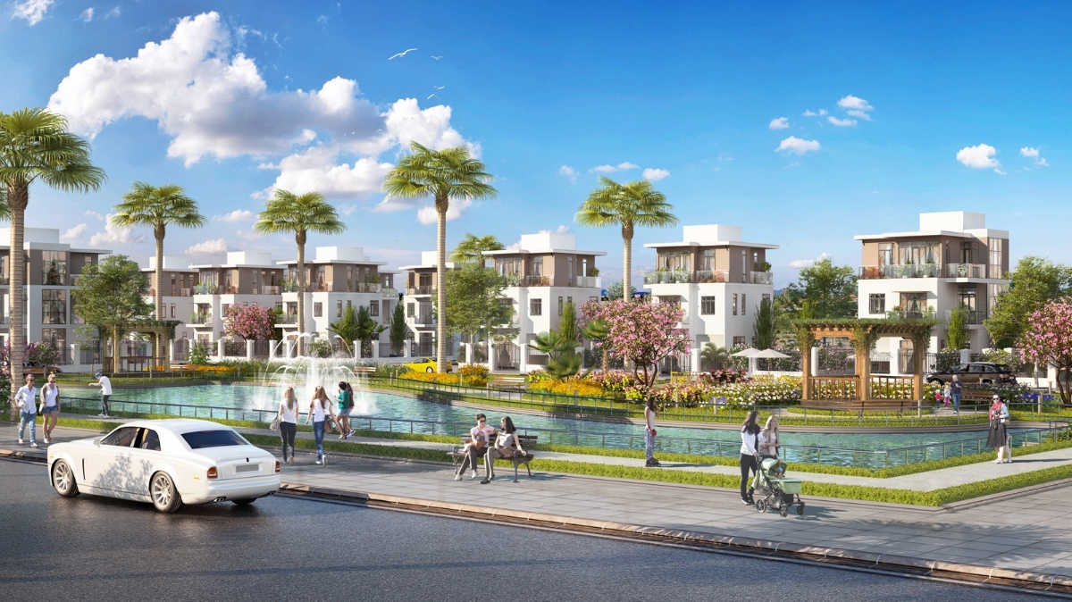 Với tổng diện tích lên tới 46 héc ta, dự án này được phân thành 5 tiểu khu với những cái tên của các loài hoa quý: Thanh Mai, Hồng Ngọc, Kim Ngân, Ngọc Bích, Lâm Viên.