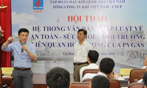 PV GAS tổ chức “Hội thảo văn bản pháp luật trong ngành khí”