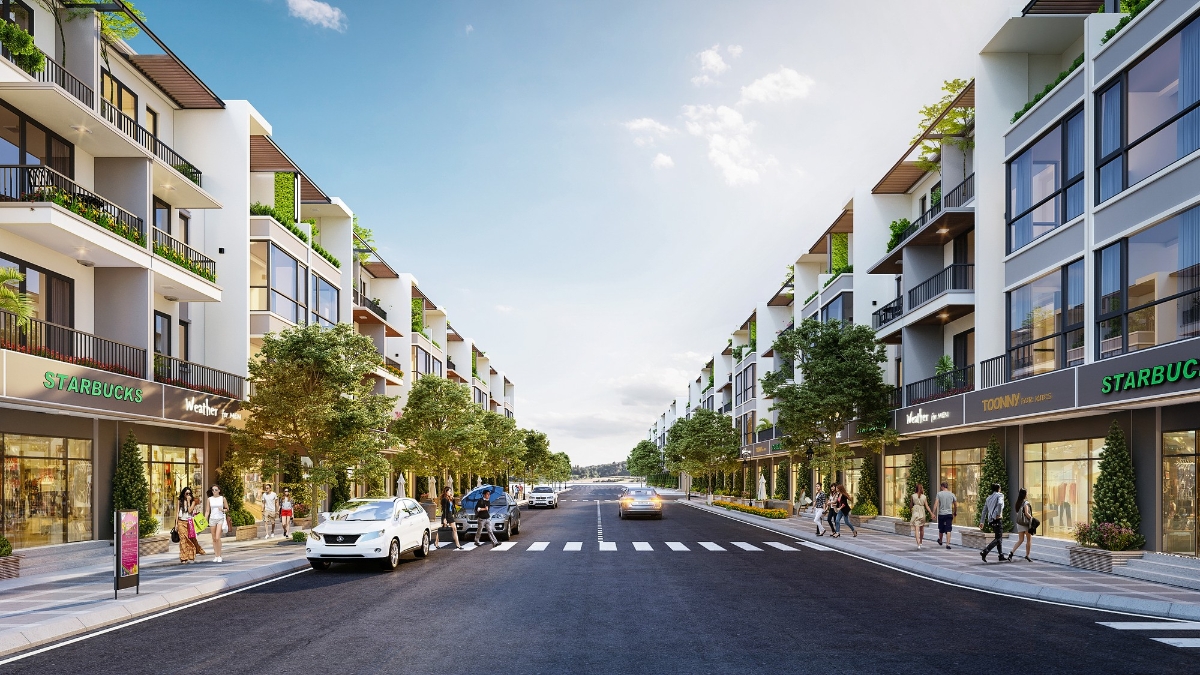 Đô thị với hàng trăm tiện ích đáp ứng mọi nhu cầu sống và vui chơi giải trí, rèn luyện sức khỏe cho cư dân.