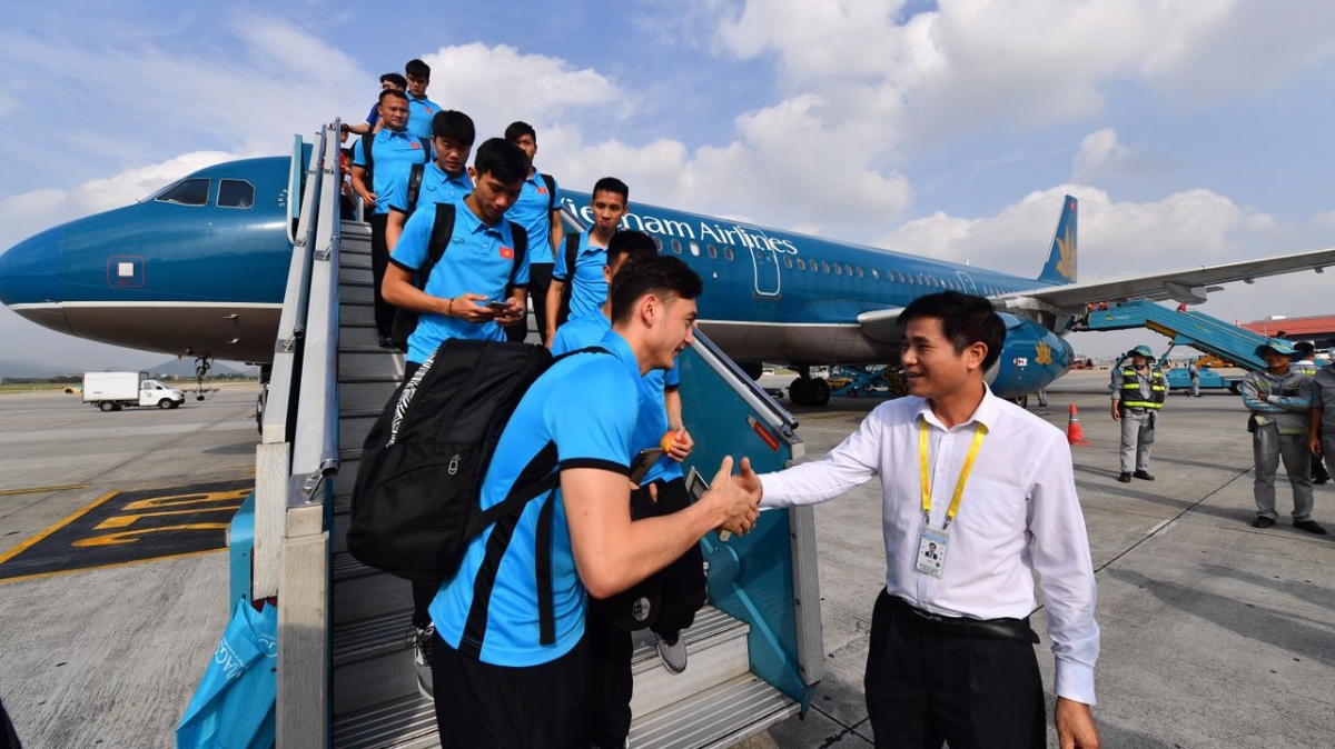 Các chuyến bay giữa Tp.HCM - Hà Nội của Vietnam Airlines đều được khai thác bằng dòng máy bay hiện đại Boeing 787-9, Airbus A350, A321 với chất lượng dịch vụ 4 sao SkyTrax.