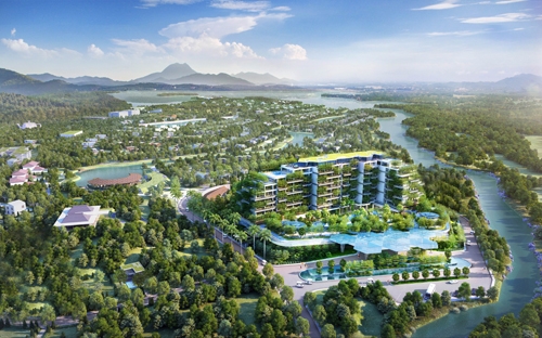 Flamingo đã tiên phong trong viêc phát triển triết lý kiến trúc xanh tại Việt Nam với kết quả được ghi nhận bằng 21 giải thưởng quốc tế.