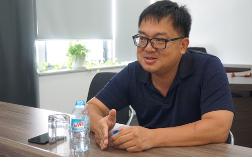 <span style="font-family: "Times New Roman"; font-size: 14.6667px;">Chủ tịch FPT Software&nbsp;</span><span style="font-family: "Times New Roman"; font-size: 14.6667px;">Hoàng Nam Tiến.</span>