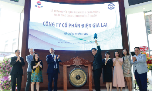 Ông Đặng Văn Thành gắn kết với chiến lược phát triển năng lượng tái tạo của GEC