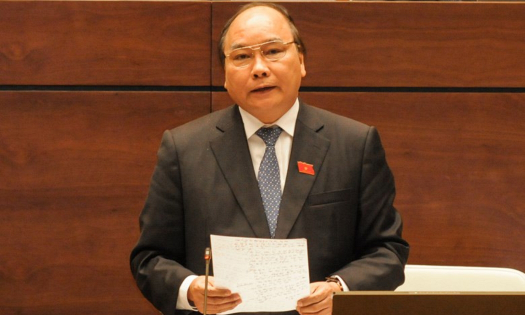 Đây là lần đầu tiên ông Nguyễn Xuân Phúc trả lời chất vấn trên cương vị người đứng đầu Chính phủ.