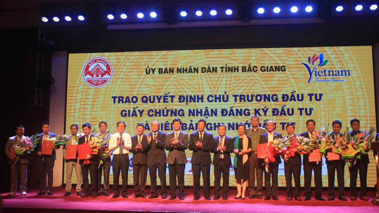 Hội nghị Xúc tiến Đầu tư Du lịch tỉnh Bắc Giang 2018 sáng ngày 10/10.